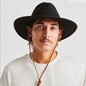 Brixton Field Hat Widebrim Olive Green Size L 7.5